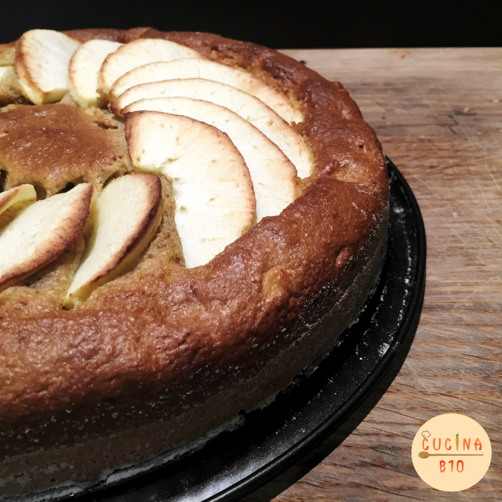 Torta di mele con farina di Kamut integrale